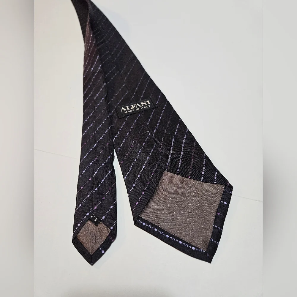 Alfani Men's 100% Silk Tie Size 3.75 x 56 - Picture 6 of 7